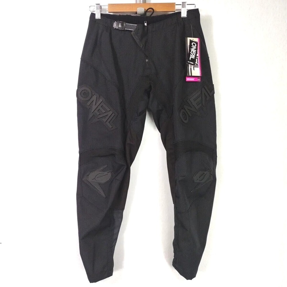 NWT O'Neal Womens Pants Racing Element Classic 5/6 Stretch Reinforced Black